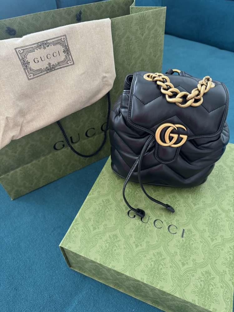 Gucci GG marmont backpack