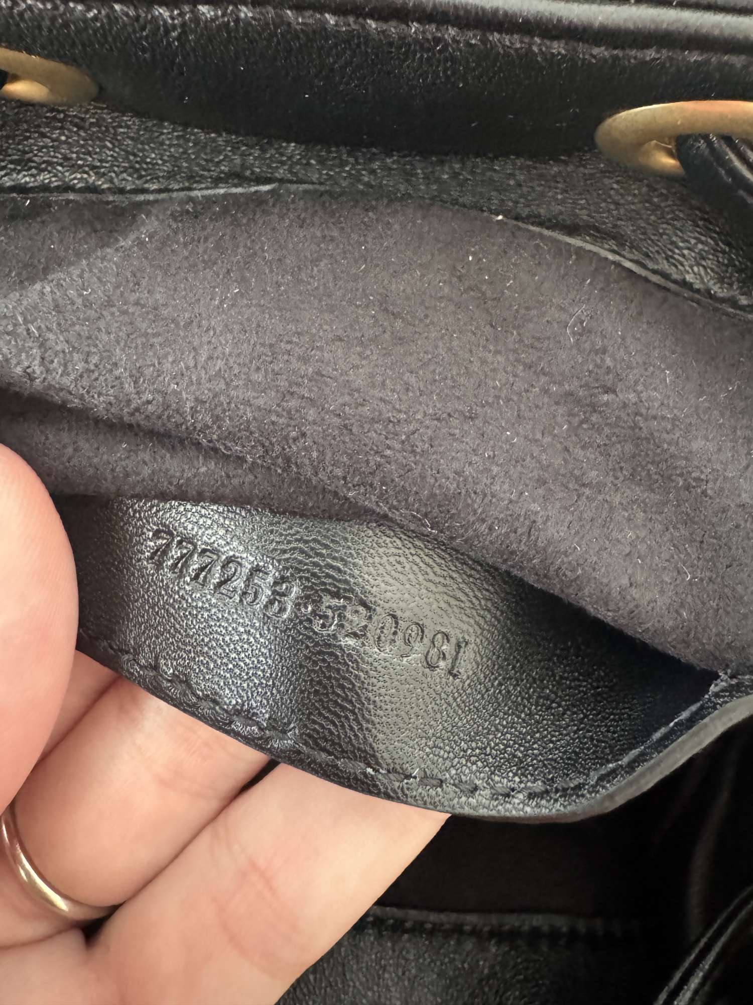 Gucci GG marmont backpack