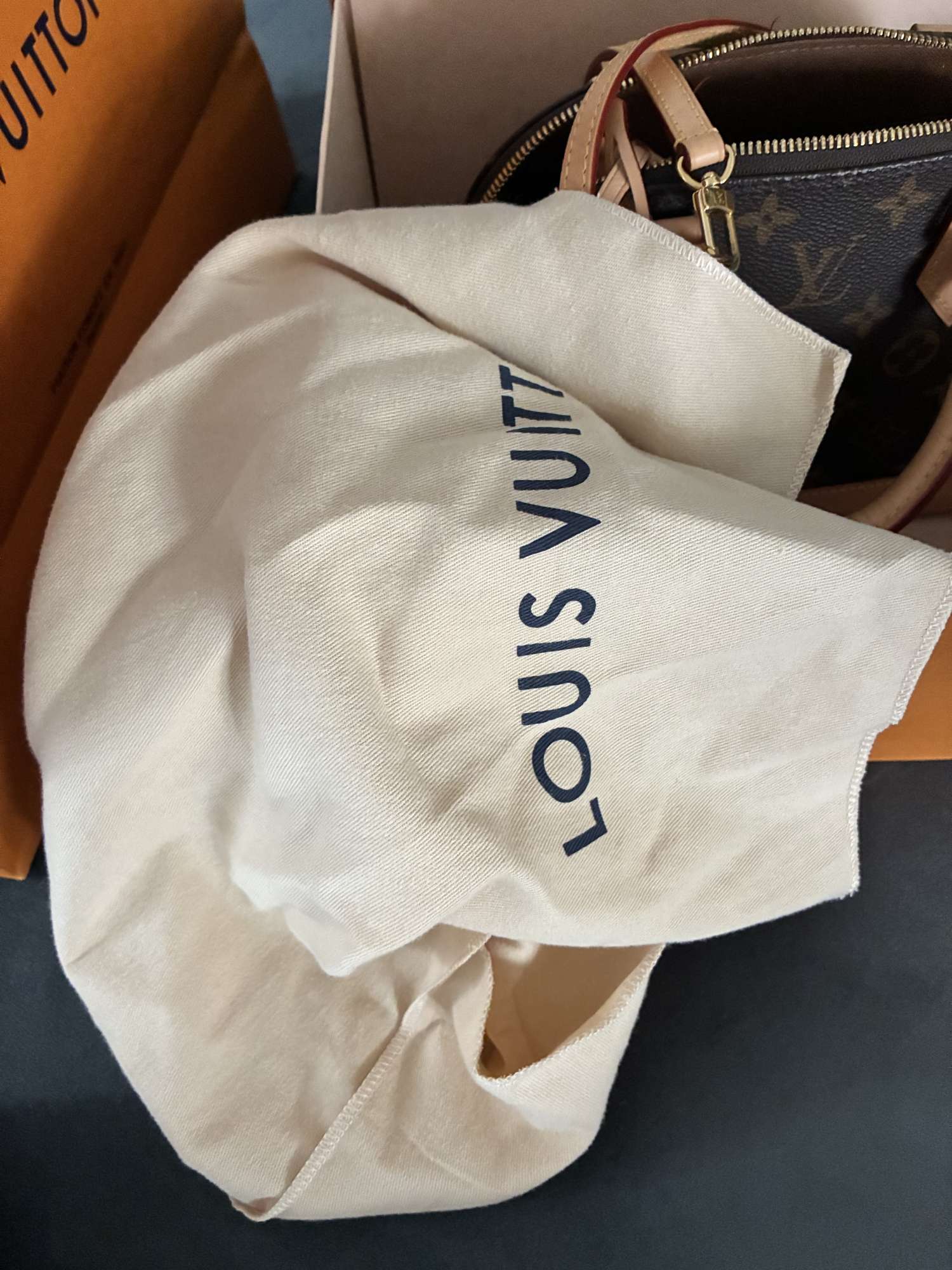 LV alma monogram