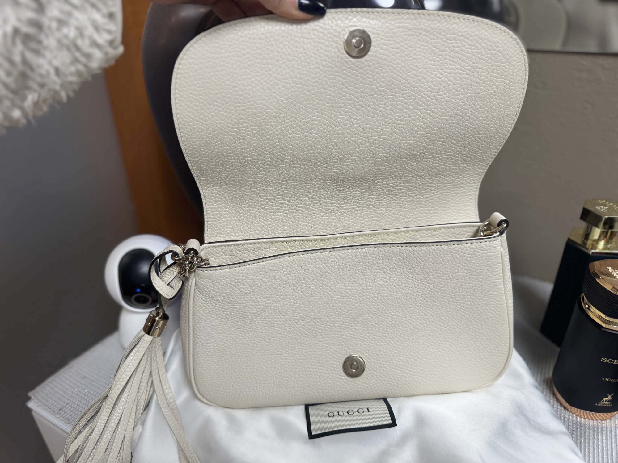 Gucci Soho Long Flap Crossbody bag