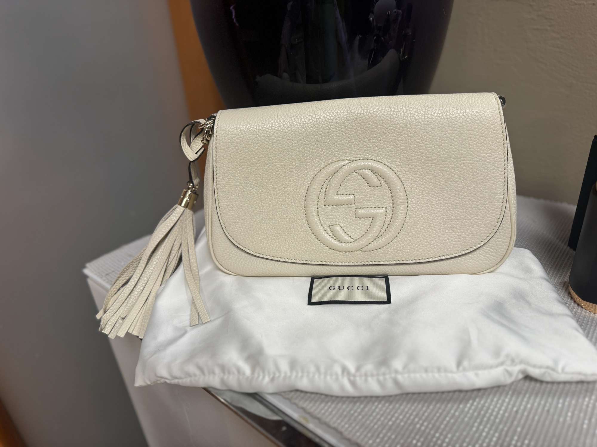 Gucci Soho Long Flap Crossbody bag