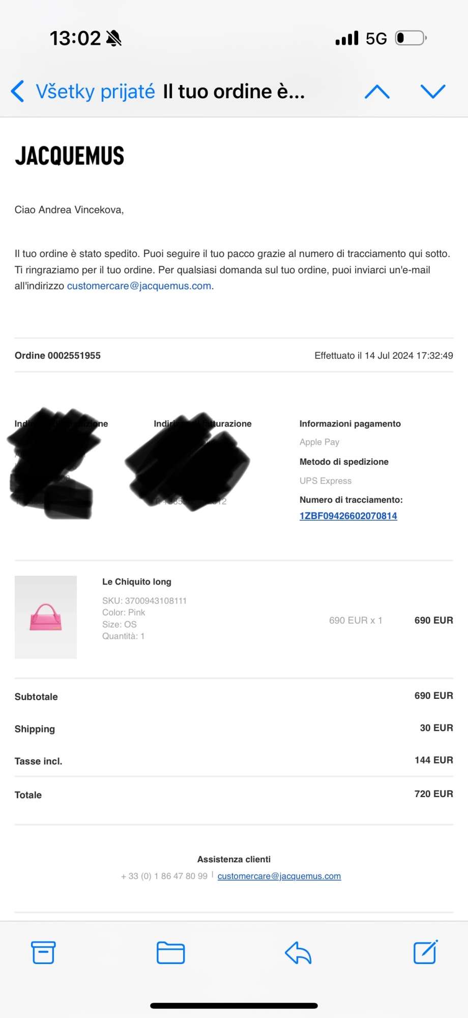 Jacquemus Le Chiquito Long