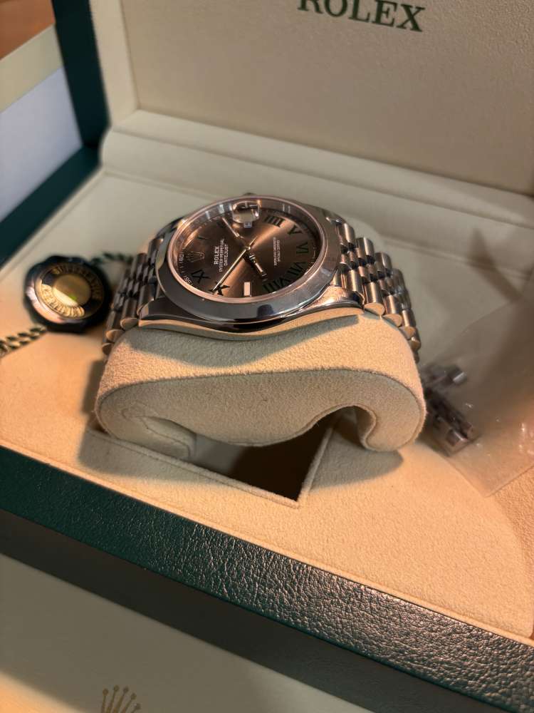 ROLEX DATEJUST 41mm WIMBLEDON 126300