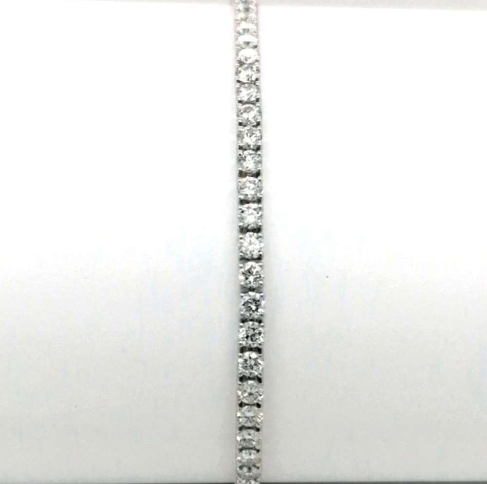 Tenisový náramok 3,23ct - laboratórne brilianty