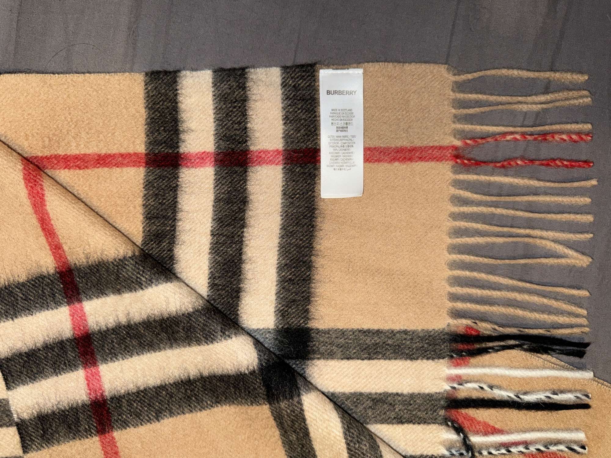 Burberry Classic Check Scarf