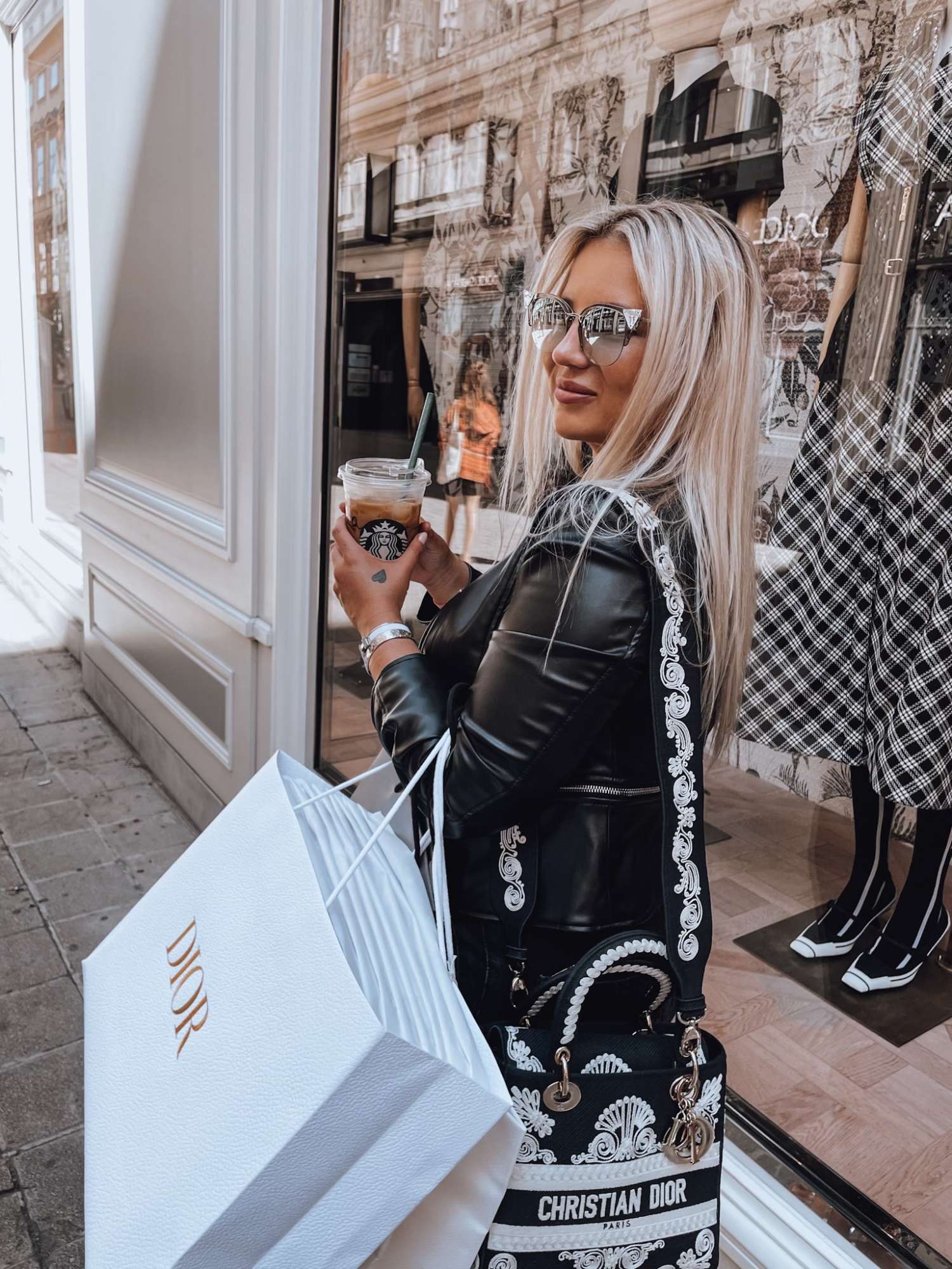 Lady Dior Medium - s balením ako na fotke