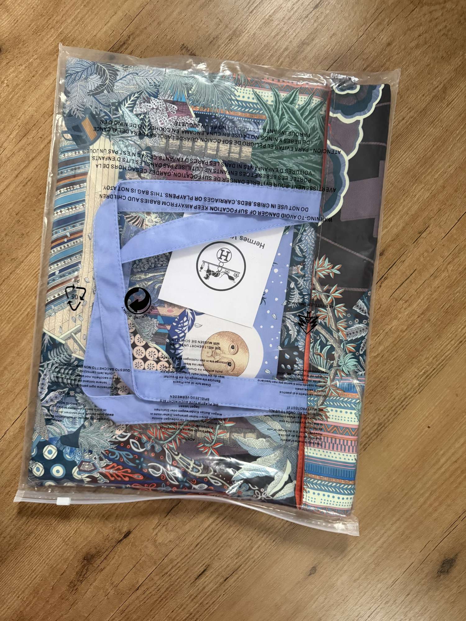 Látková taška Hermés