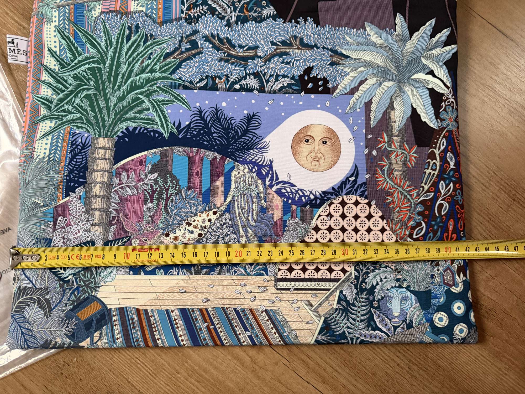 Látková taška Hermés