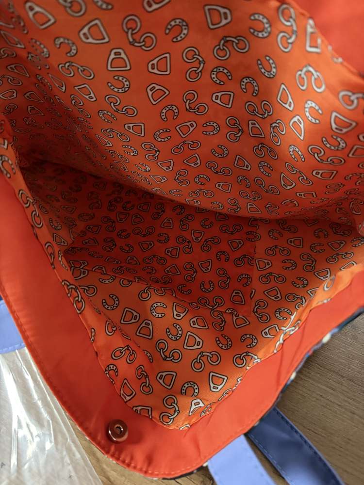 Látková taška Hermés