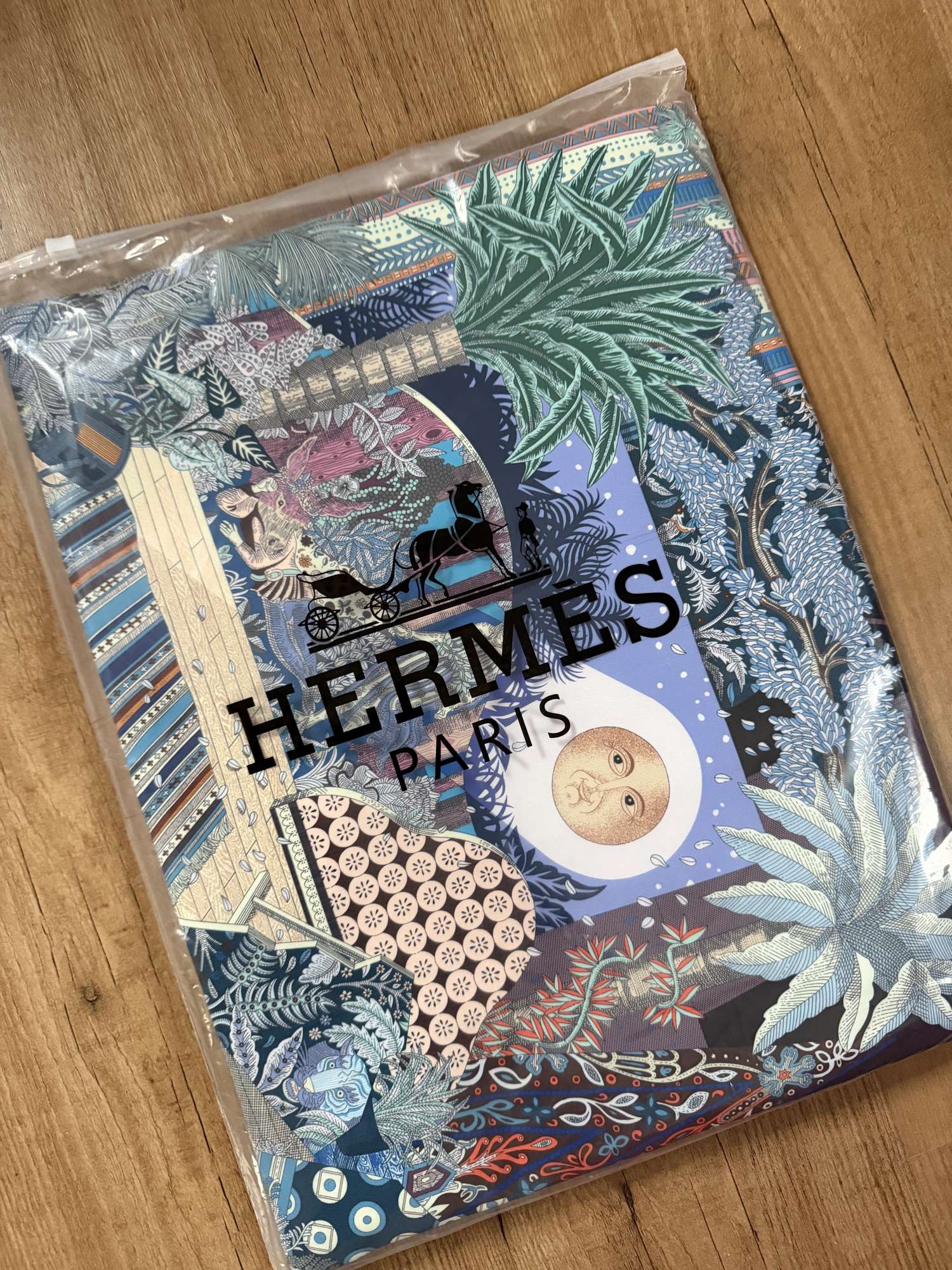 Látková taška Hermés