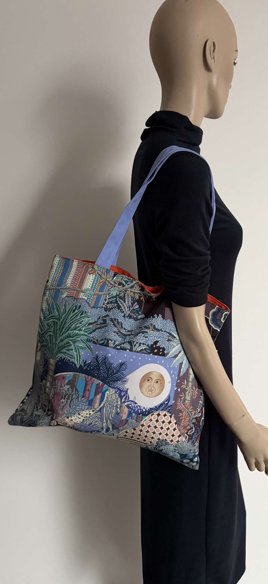 Látková taška Hermés