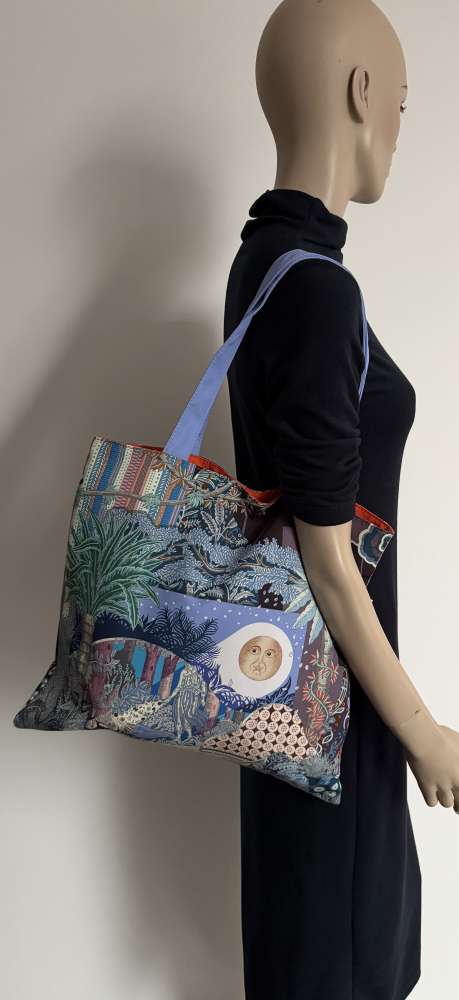 Látková taška Hermés