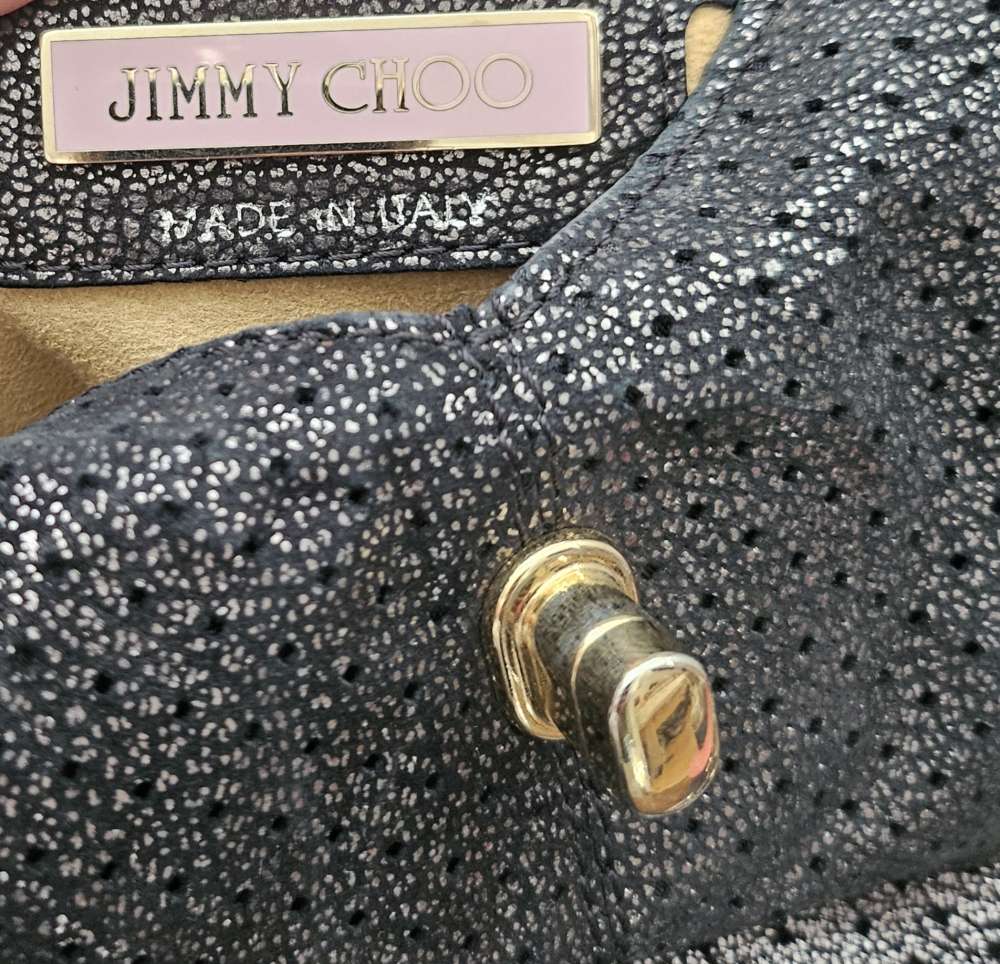 Jimmy Choo kožená kabelka.