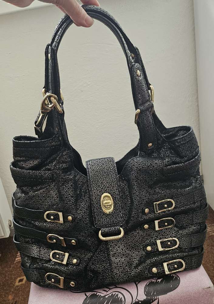 Jimmy Choo kožená kabelka.