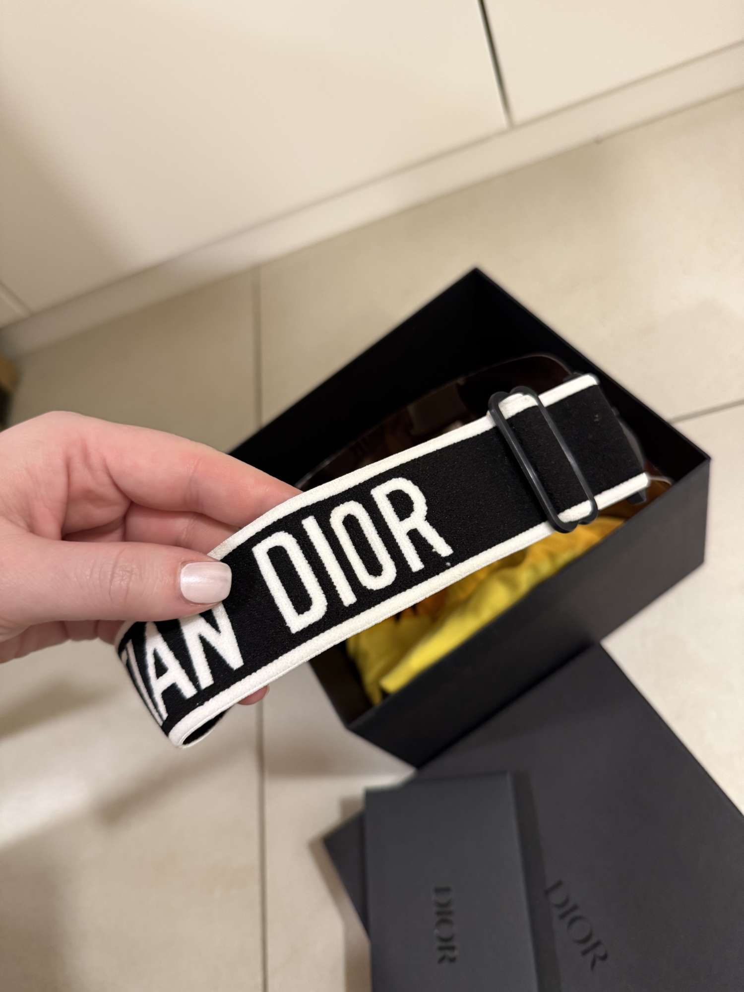 Diorclub1 Visor Orange