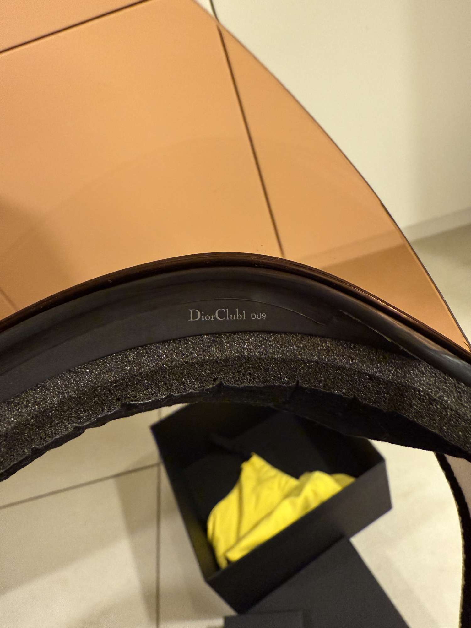 Diorclub1 Visor Orange