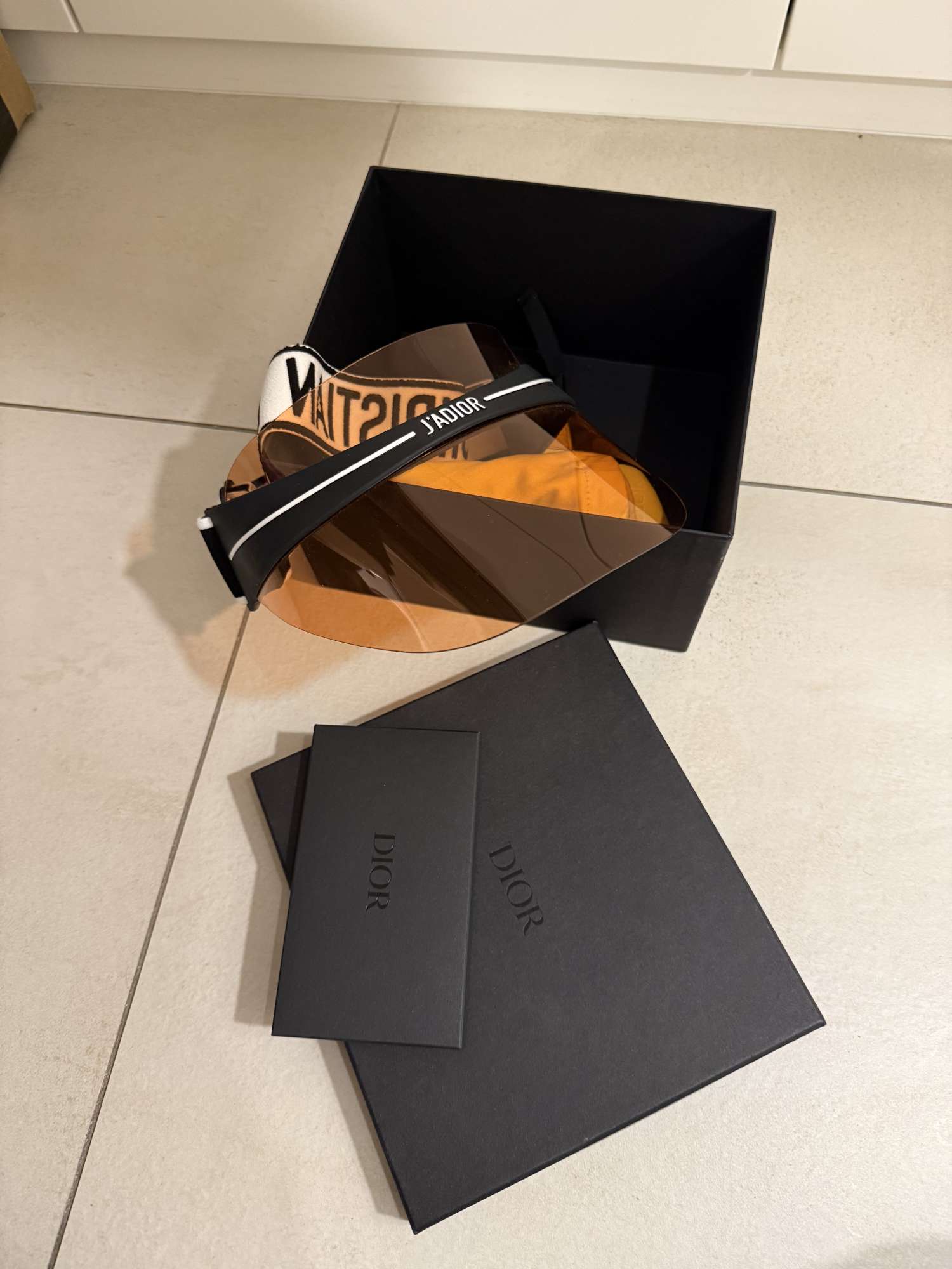 Diorclub1 Visor Orange