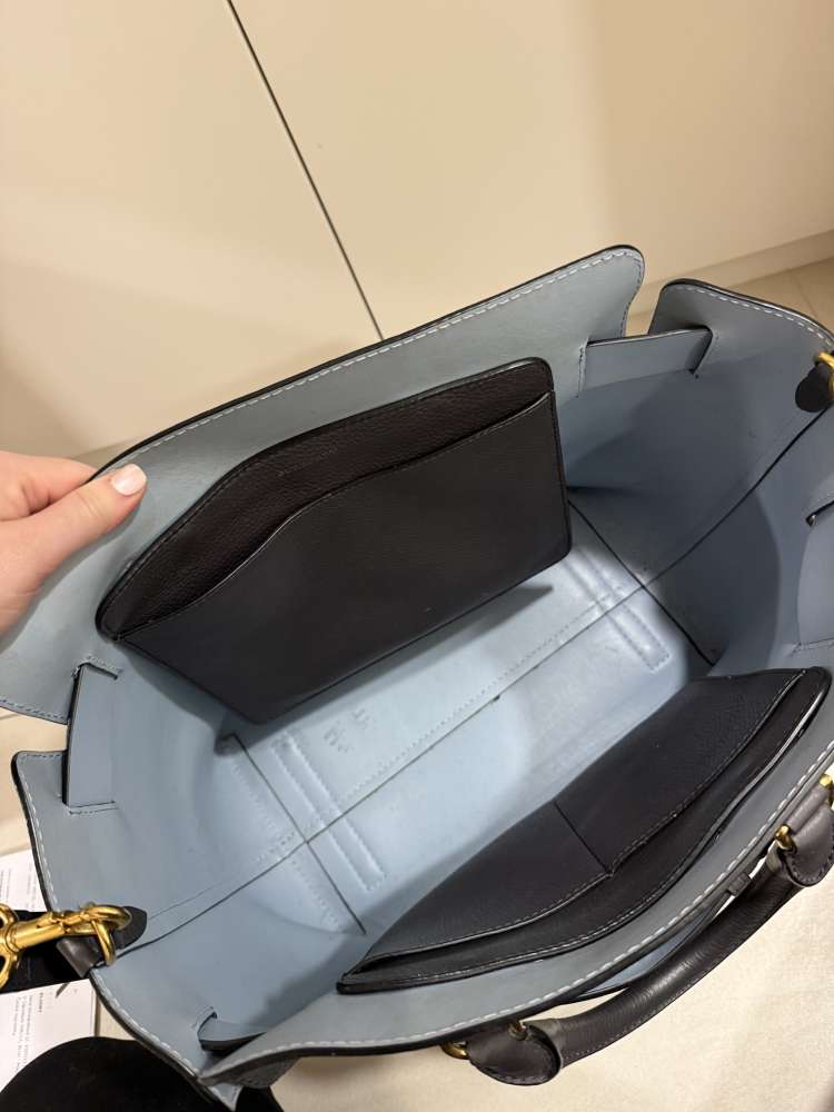 Burberry leather bag