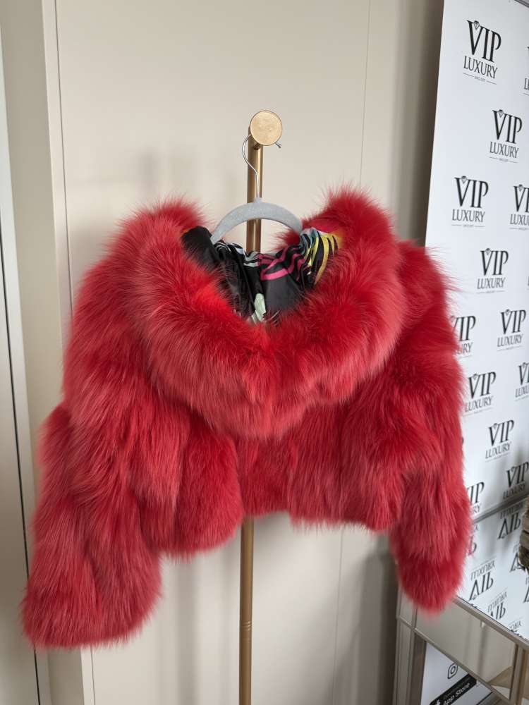 Flo clo kožuch z pravej kožušiny