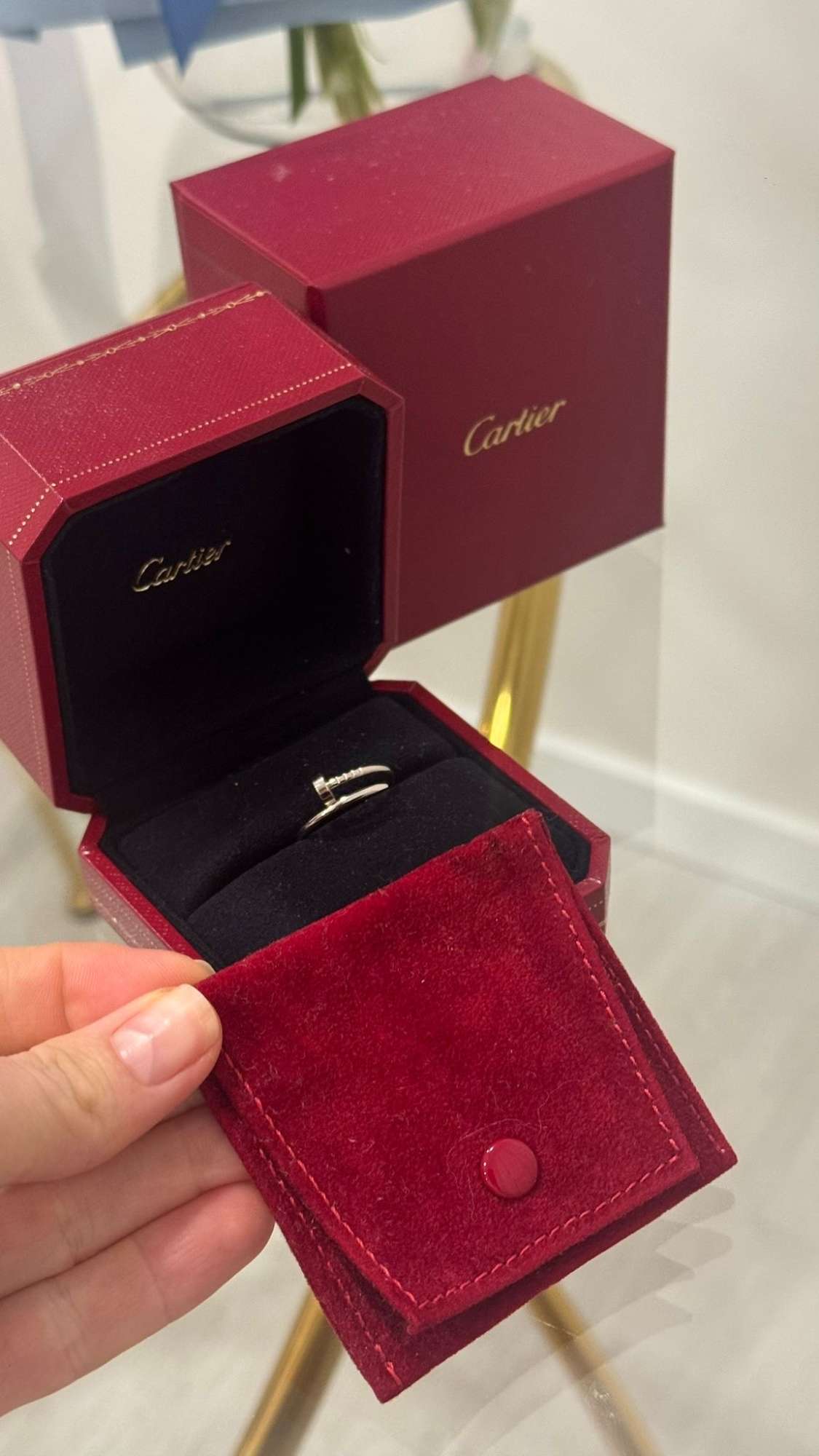 Cartier Juste un Clou prsten