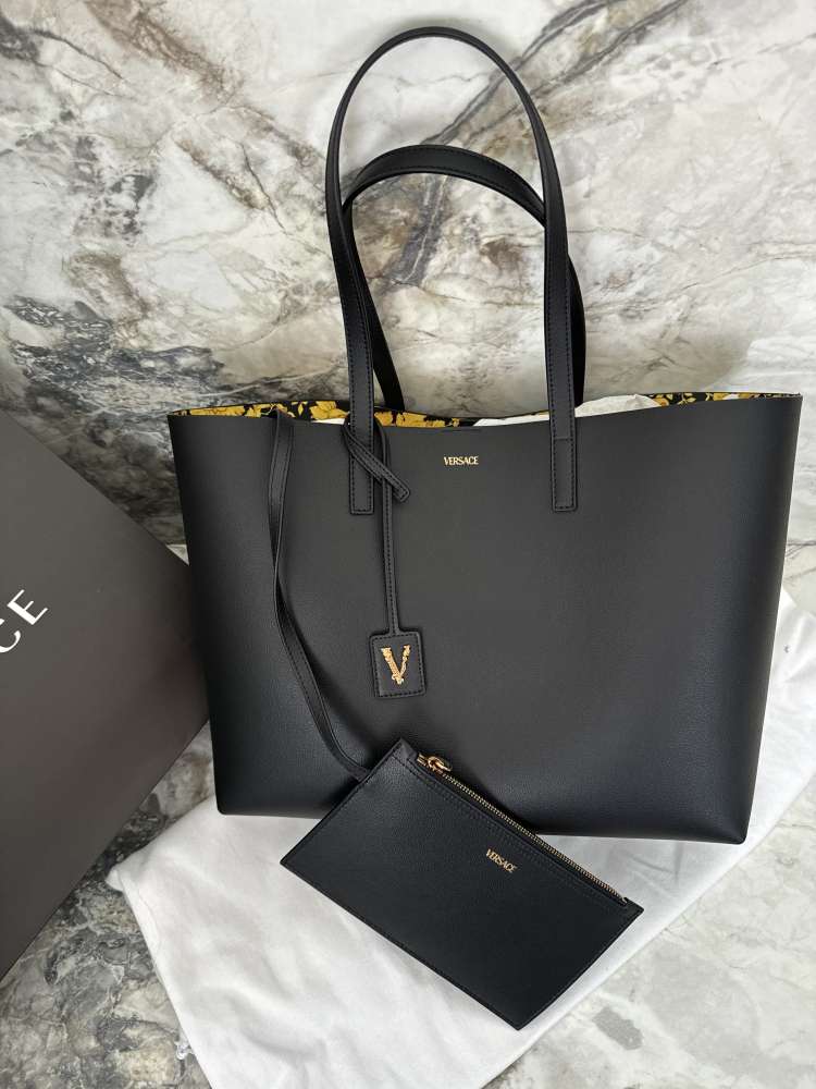 VERSACE kožená kabelka +  pochette