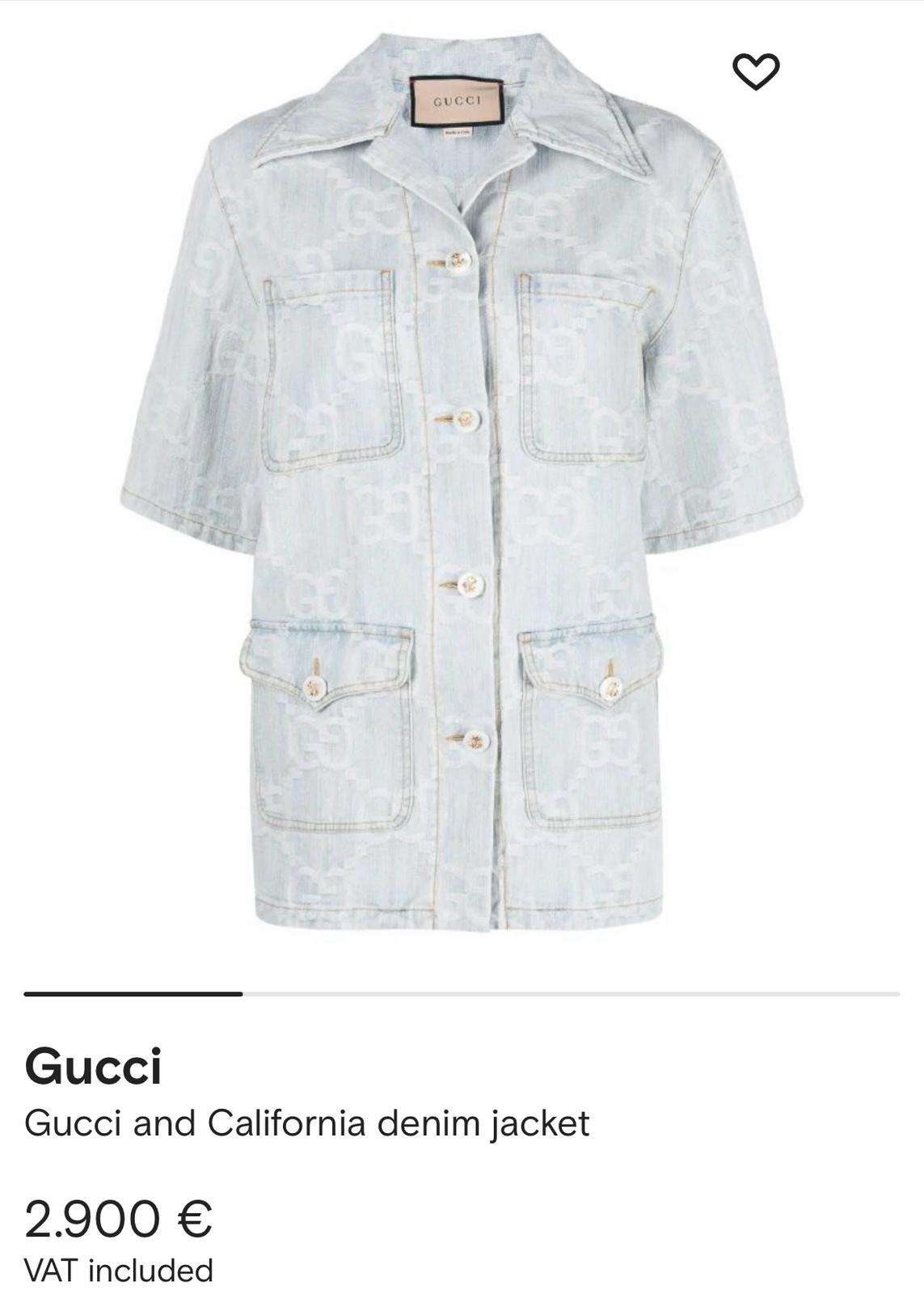 Gucci denim jacket