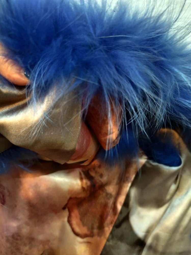 Luxusná kozusinova vesta