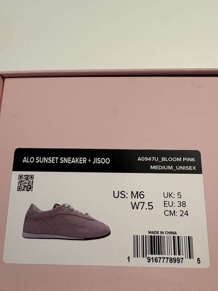 Tenisky ALO so západom slnka+JISOO