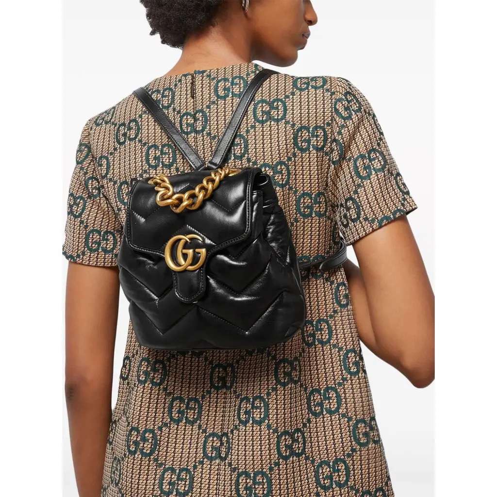 Gucci marmont kožený ruksak