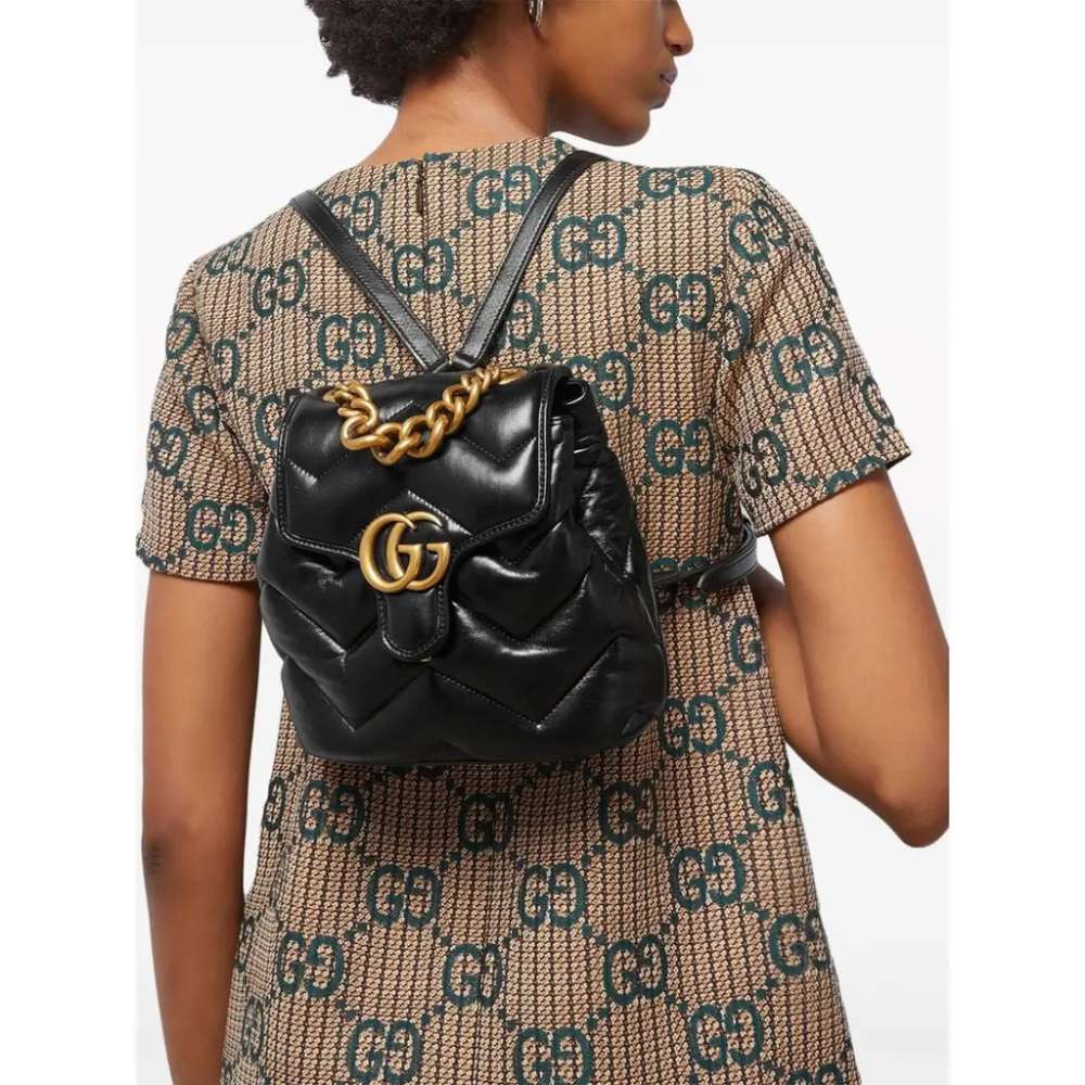 Gucci marmont kožený ruksak