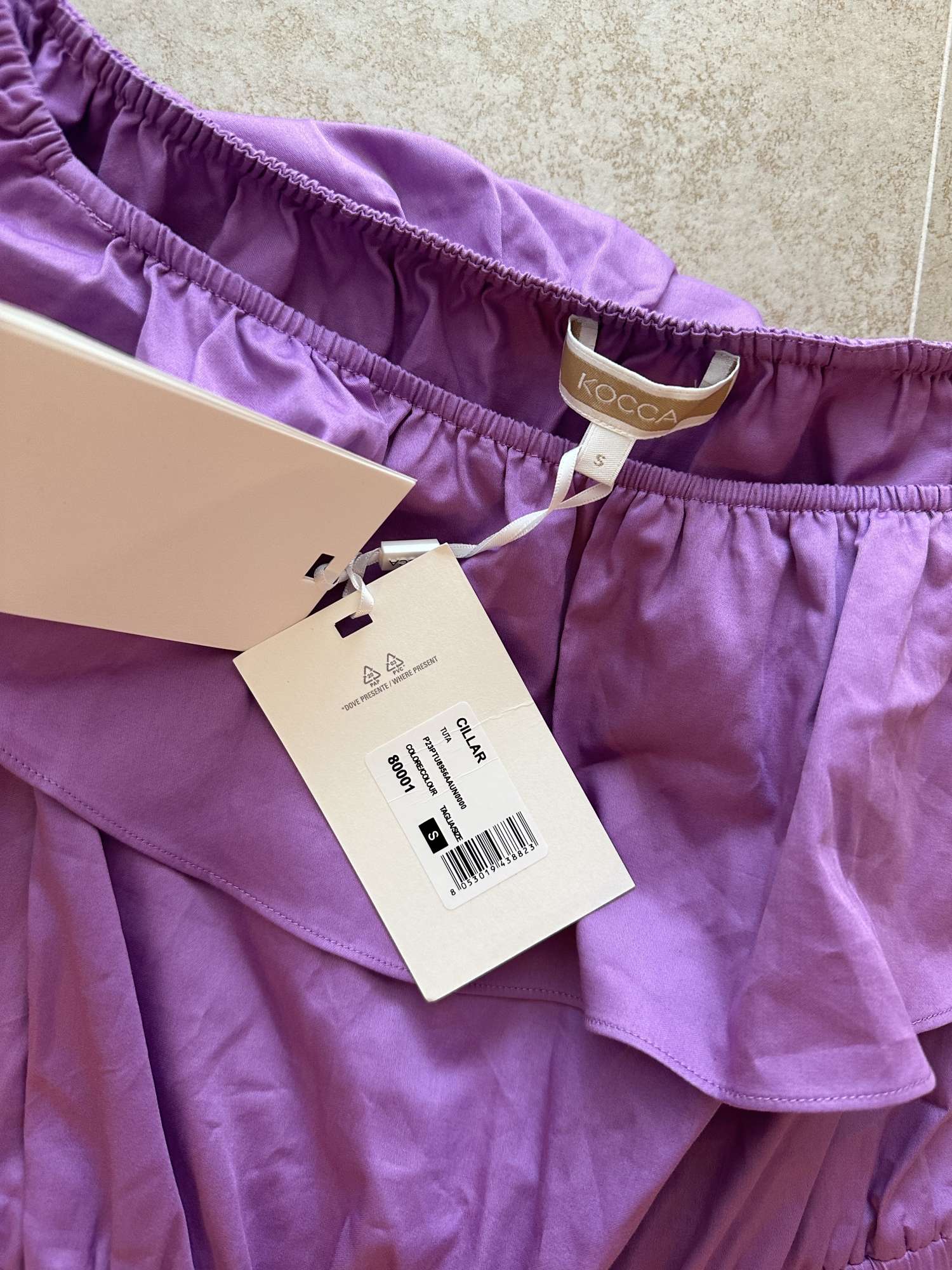 Fialovy overal Kocca