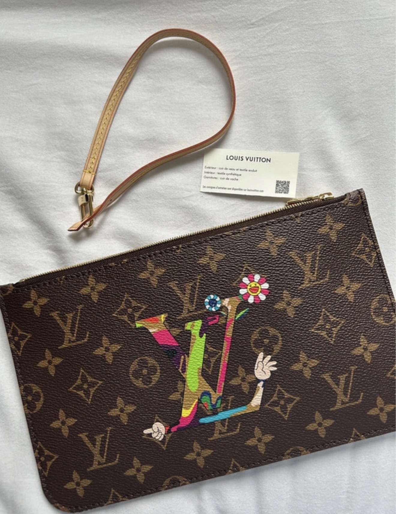 Louis Vuitton clutch Murakami