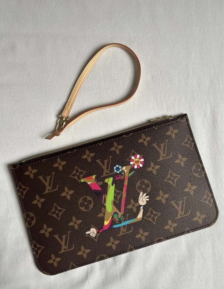 Louis Vuitton clutch Murakami