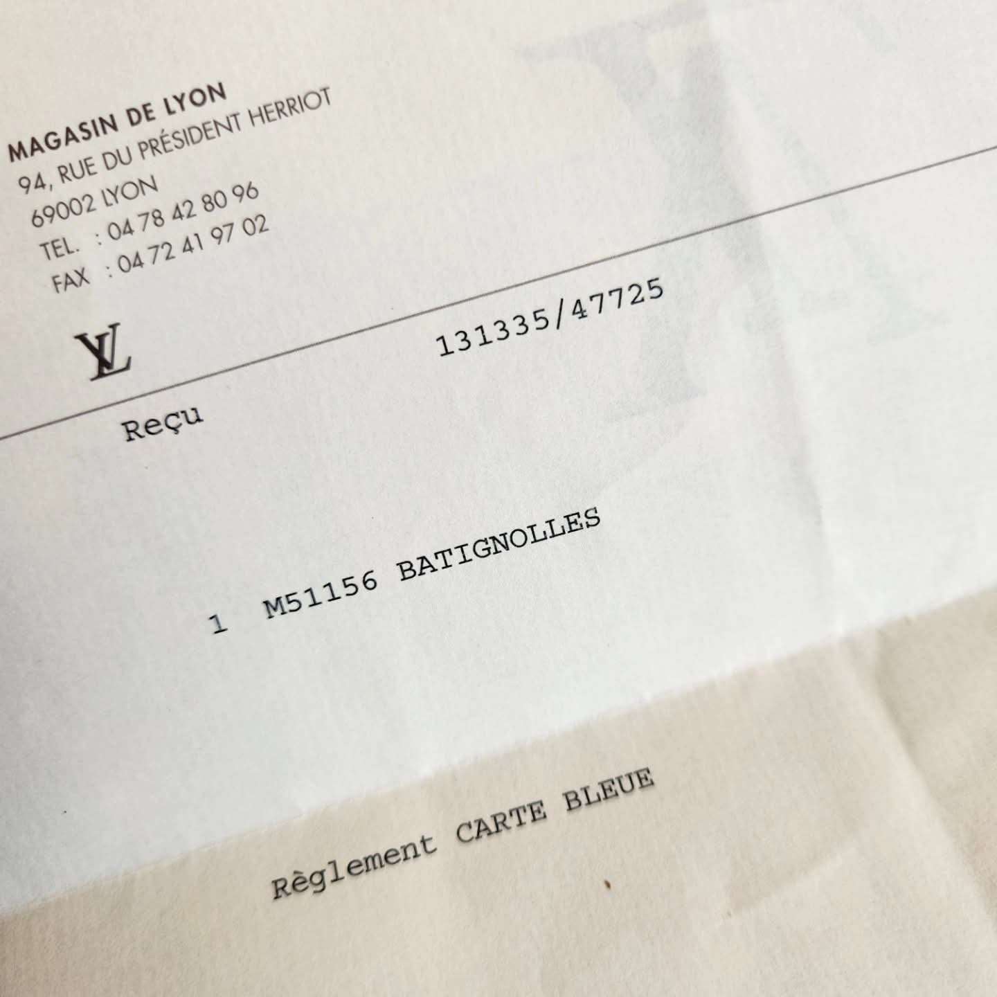 Louis Vuitton Batignolles