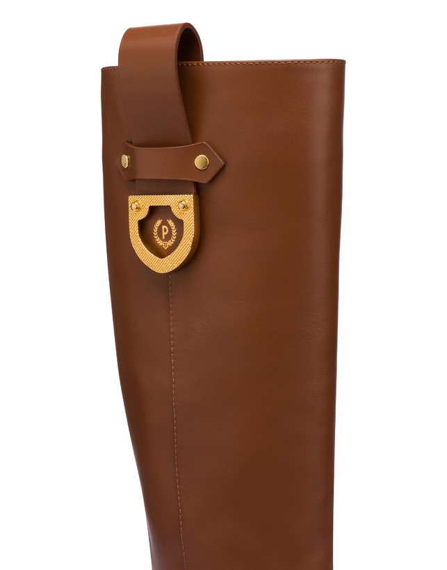 Kožené čižmy Pollini 36