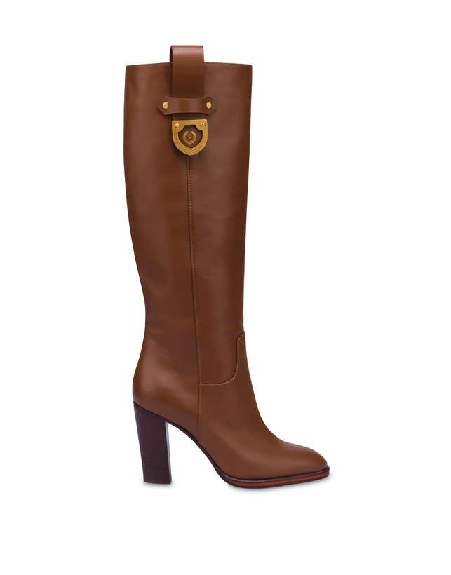 Kožené čižmy Pollini 36