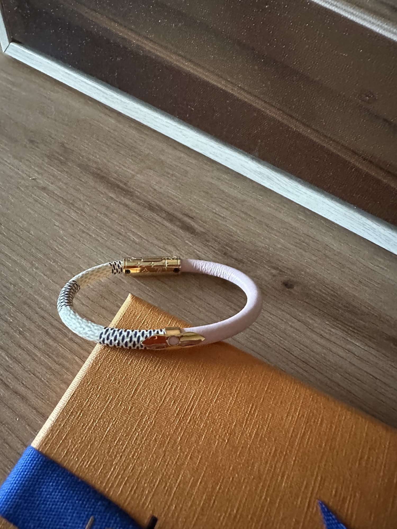 Daily Confidential bracelet Damier azur