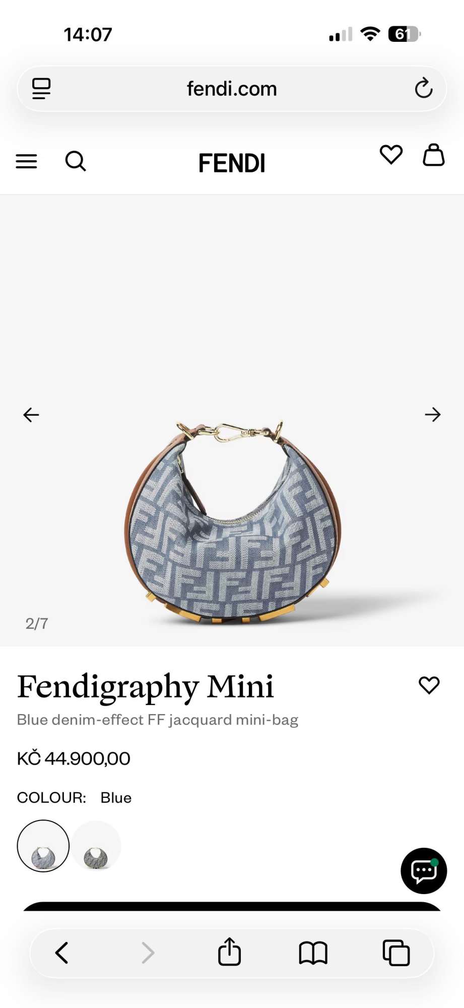 Fendi kabelka