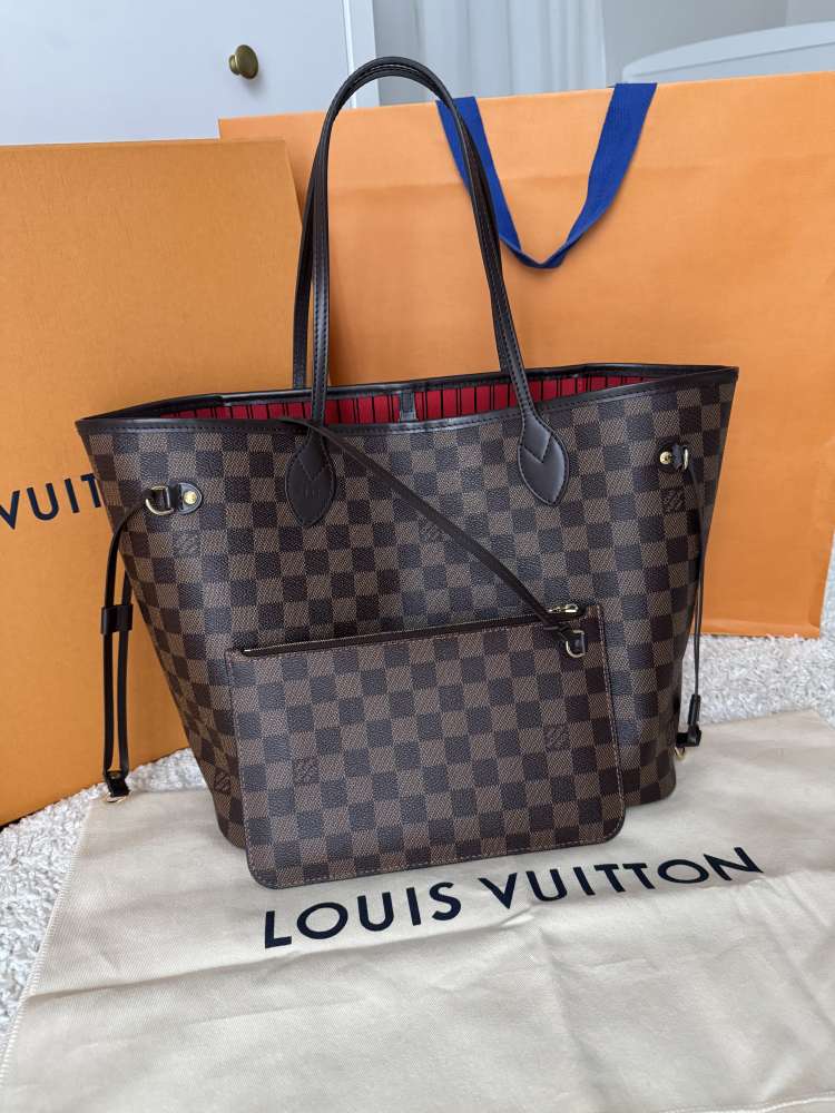 Louis Vuitton Neverfull MM - Damier Ebene