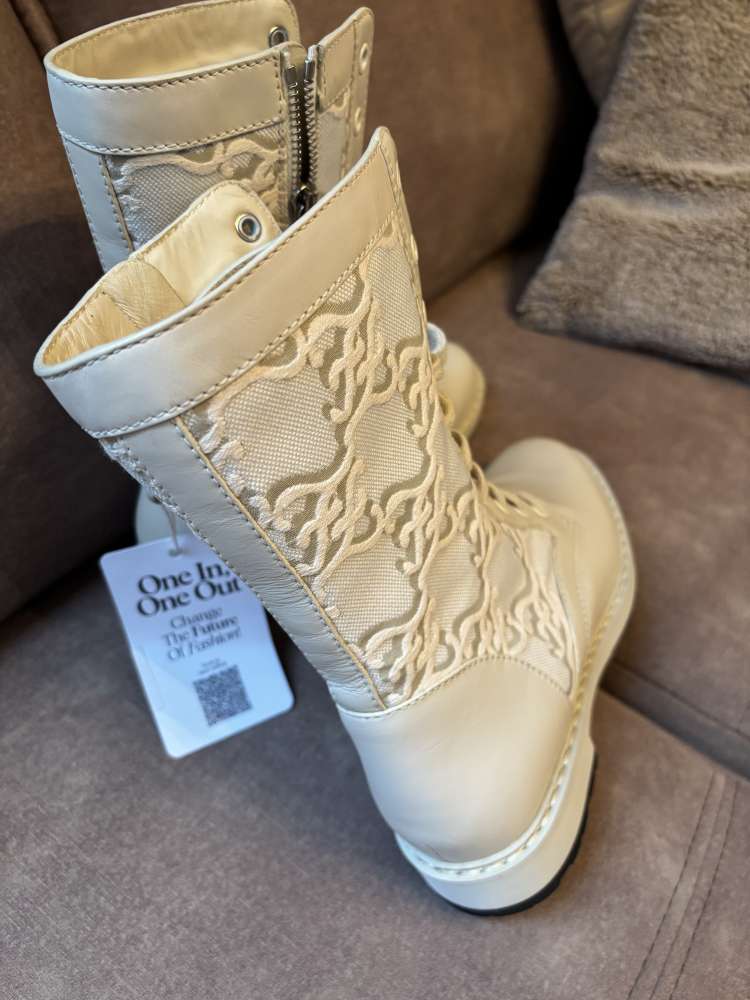 Fendi Calligraphy damske cizmy