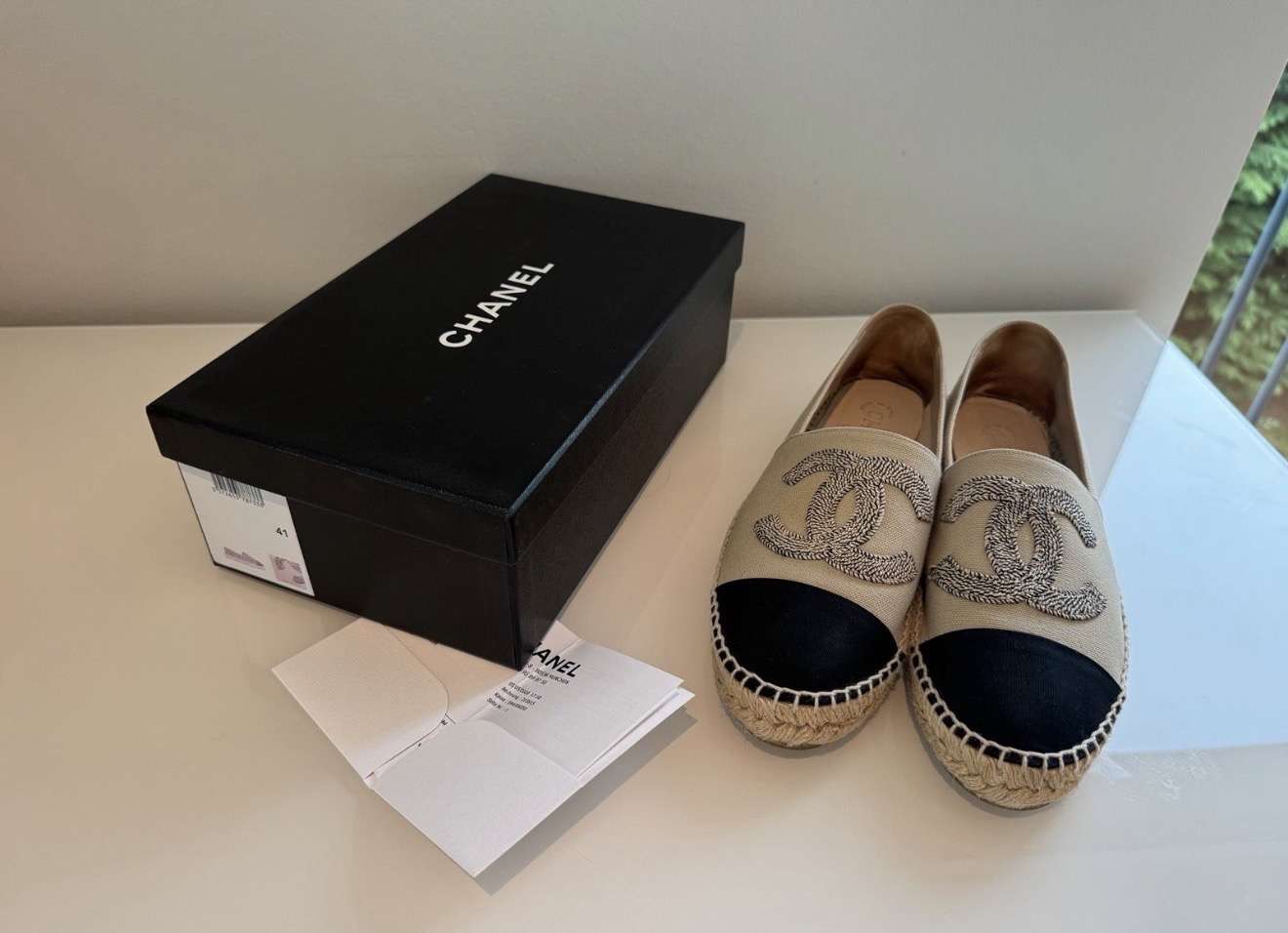 Chanel espadrille