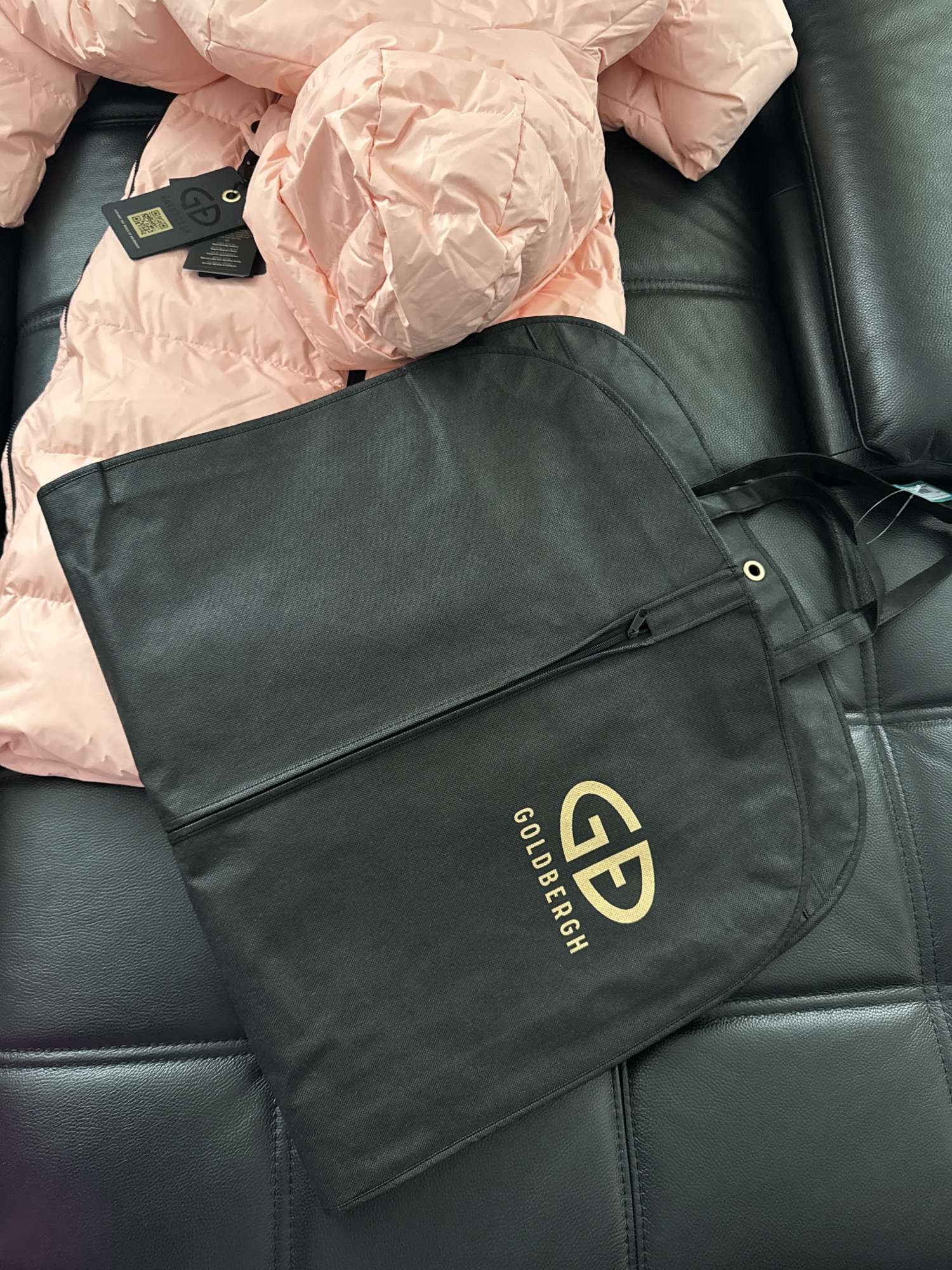 Goldbergh páperový kabát + darček