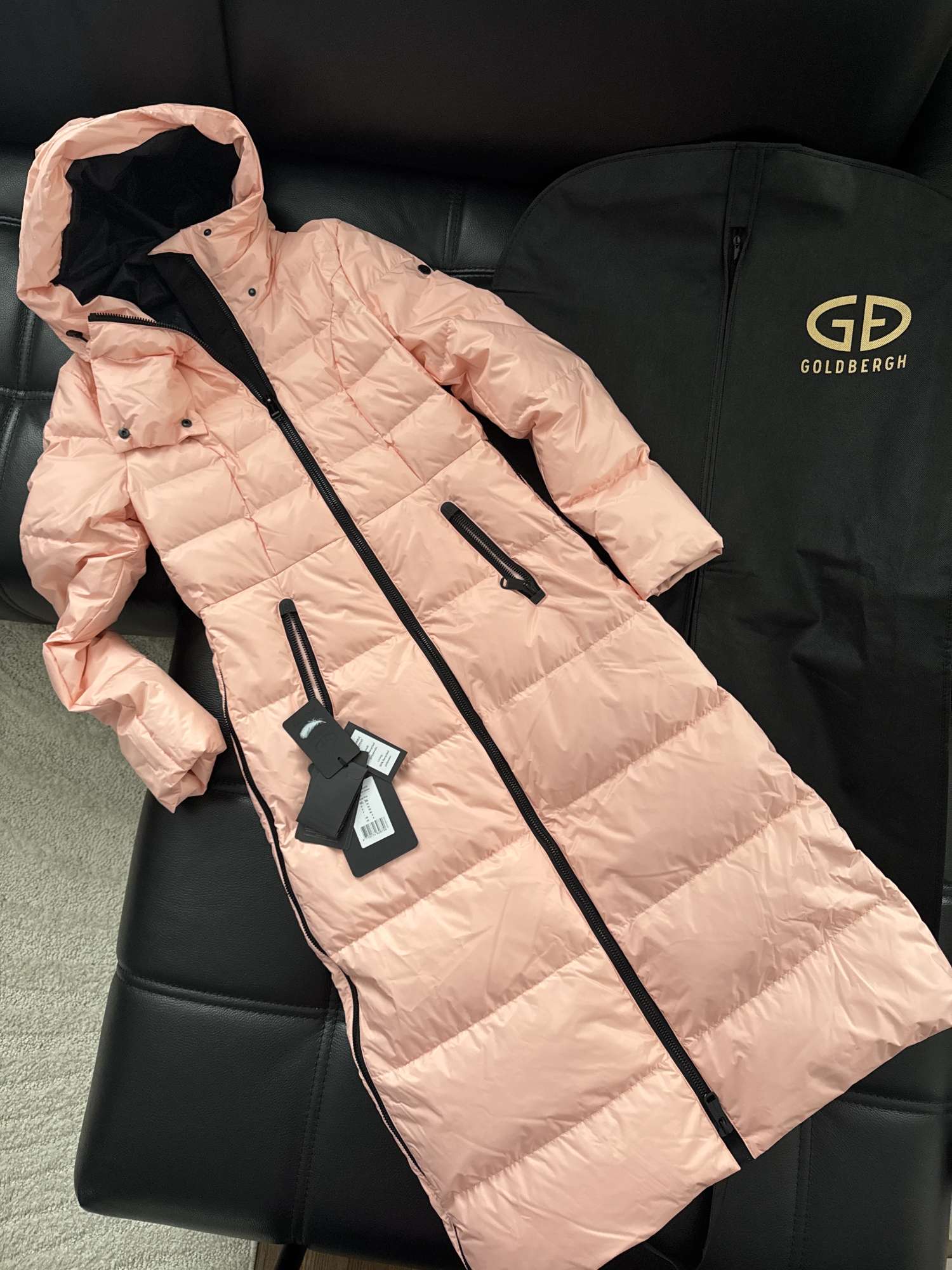 Goldbergh páperový kabát + darček