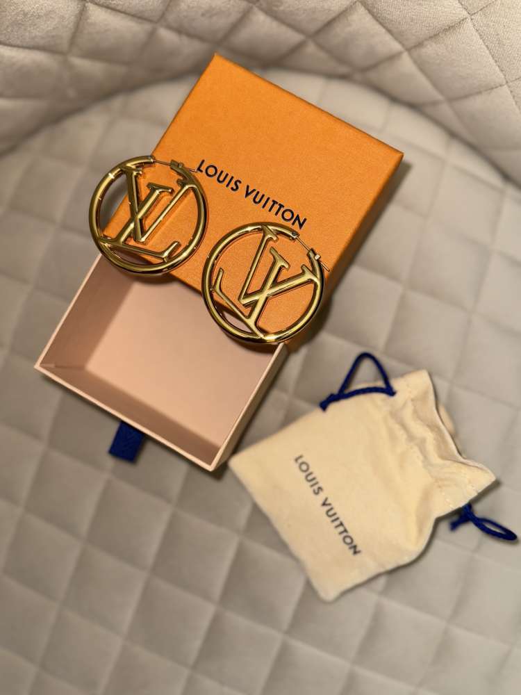 Náušnice kruhy Louis Vuitton
