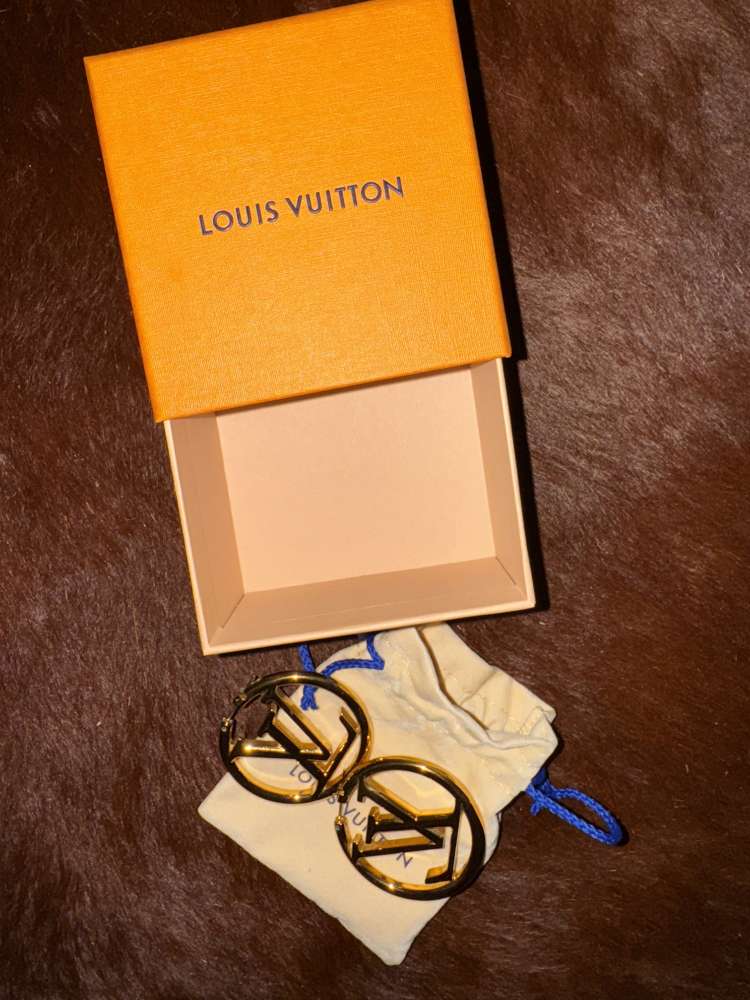 Náušnice kruhy Louis Vuitton