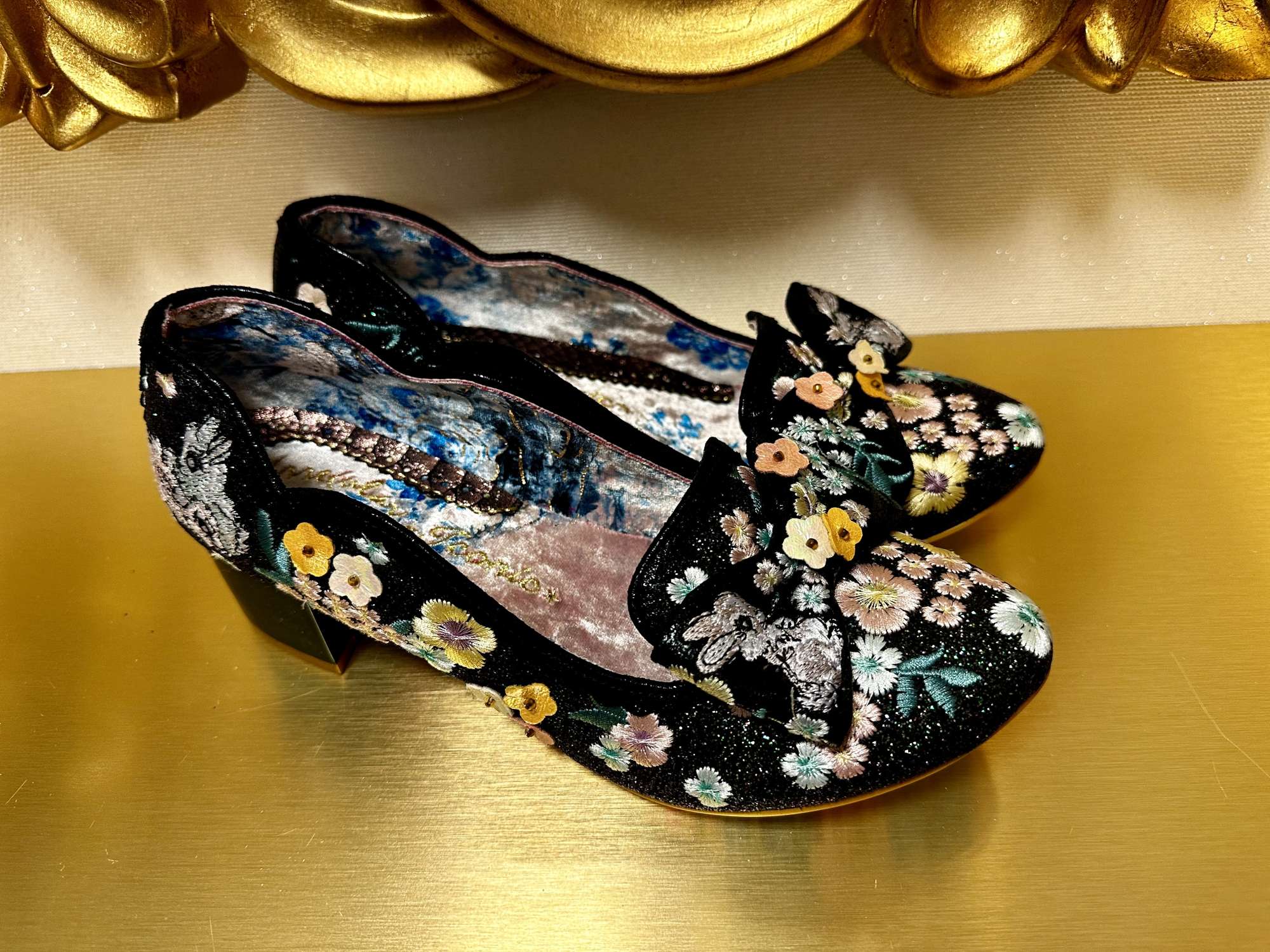“Irregular choice” luxusné barokové vintage črievičky z limitovanej edície