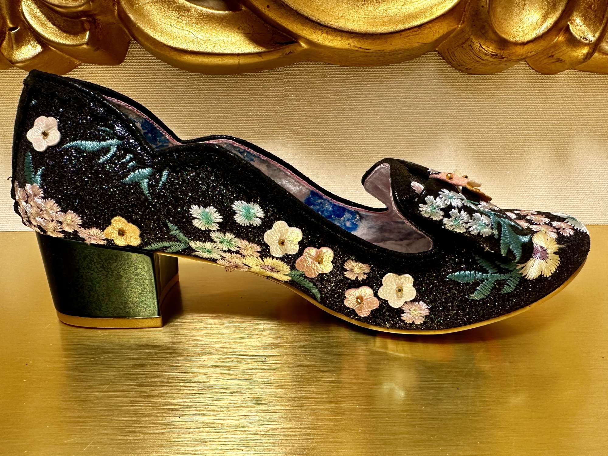 “Irregular choice” luxusné barokové vintage črievičky z limitovanej edície