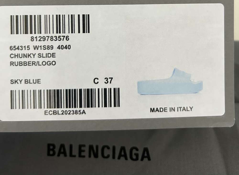 Šľapky na platforme Balenciaga