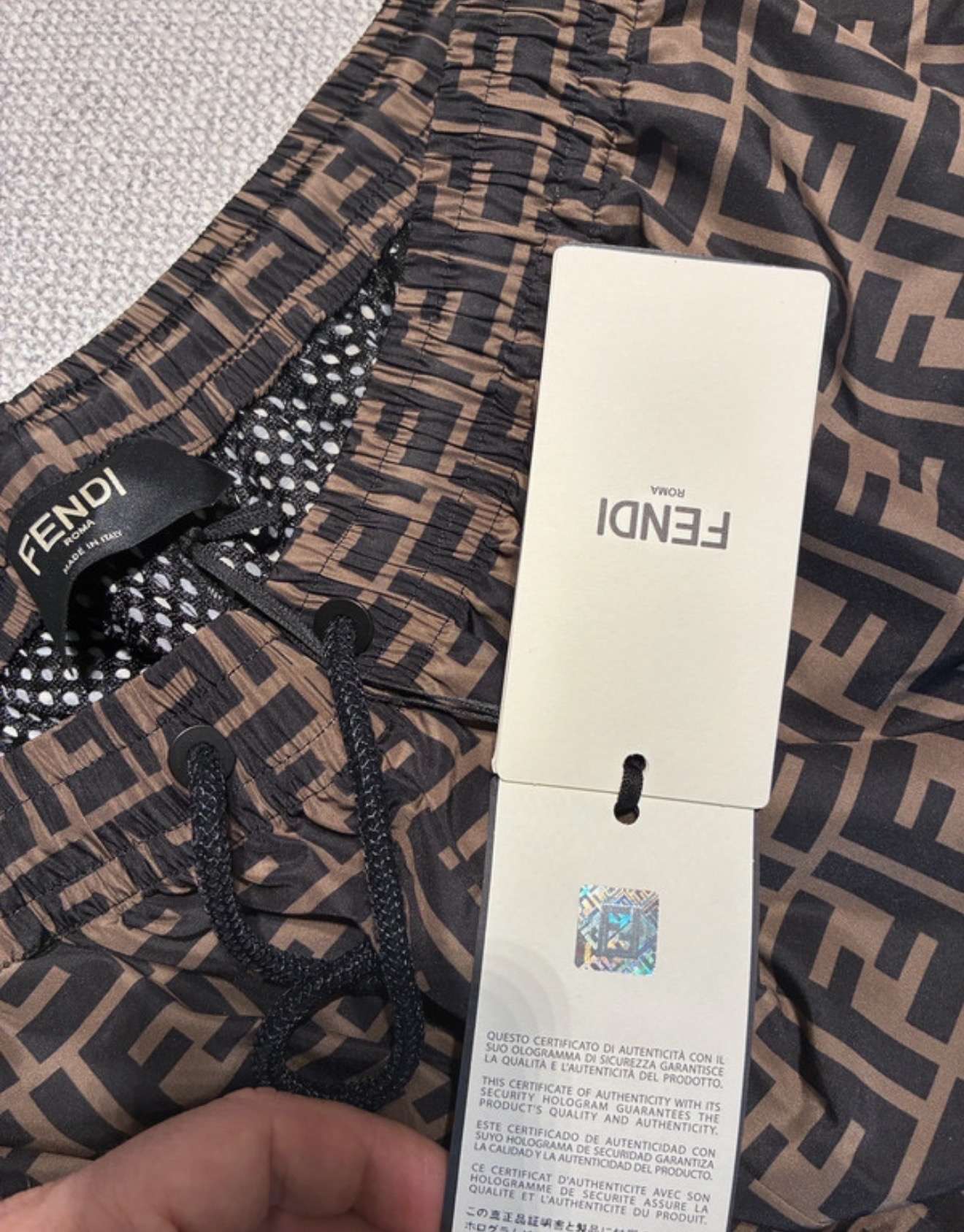 Fendi športové nohavice unisex