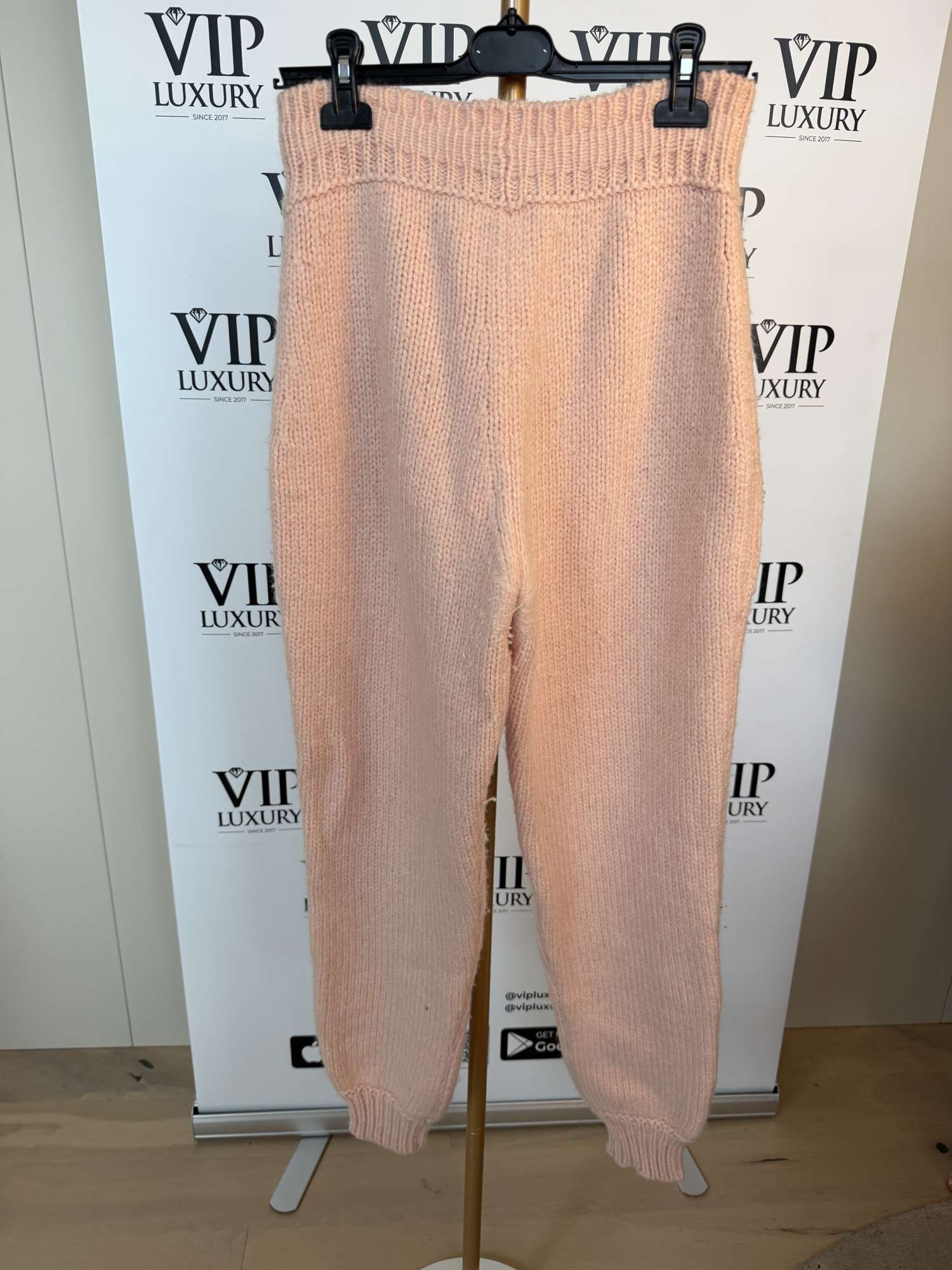 Chanel pletené nohavice